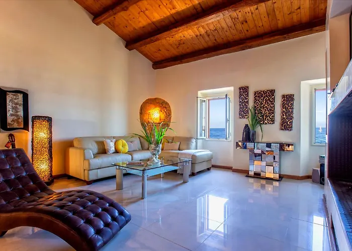 Sardinia Re - Cavour Loft Sea View Lägenhet Alghero