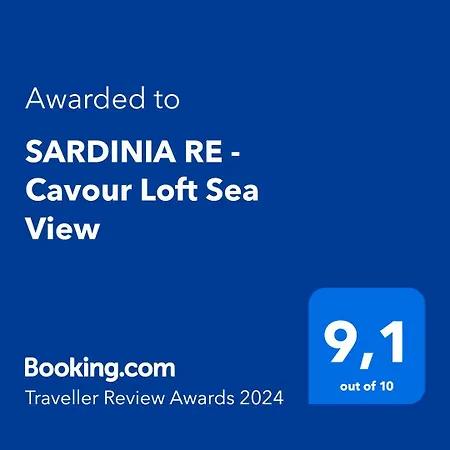 Sardinia Re - Cavour Loft Sea View アパート